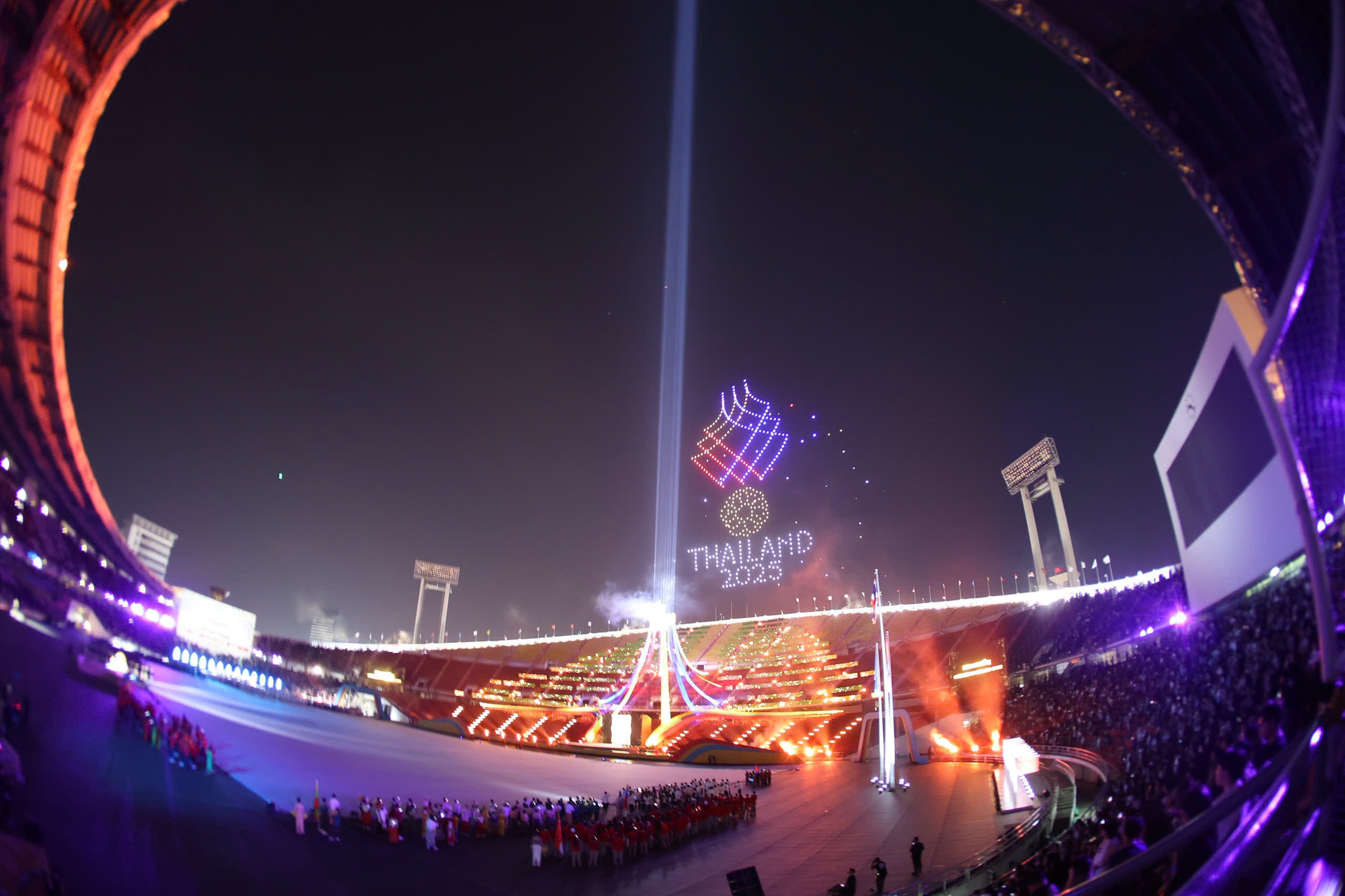 Lễ bế mạc SEA Games diễn ra tối 20/12 tại Bangkok, Thái Lan.