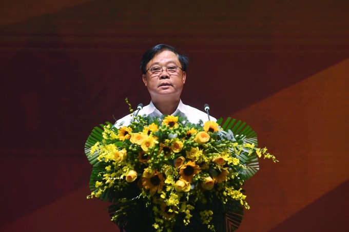 Ông Phạm Văn Thủy, Phó cục trưởng Cục Du lịch Quốc gia chia sẻ về Visit Vietnam ngày 20/12 . Ảnh: Hoàng Hà