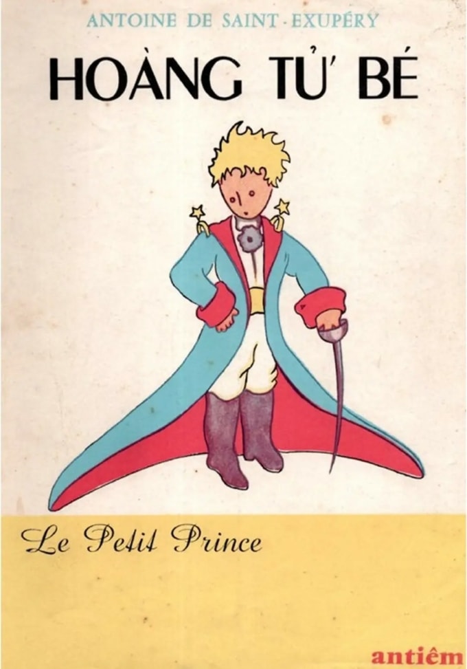 Bìa cuốn Hoàng tử bé. Ảnh: Tư liệu
