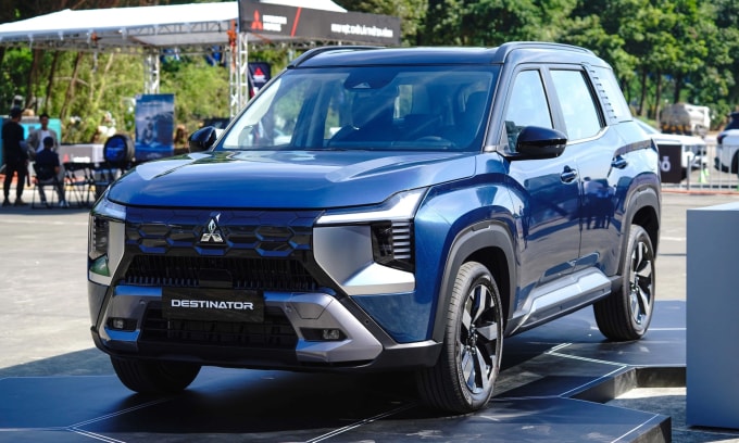 Crossover cỡ C vừa ra mắt khách Việt - Destinator - sẽ xuất hiện tại gian hàng của Mitsubishi. Ảnh: Thành Nhạn