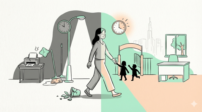 TÔI LÀ CHUYÊN GIA ĐI TRỄ CỦA SẾP NHƯNG LÀ NGƯỜI MẸ LUÔN ĐÚNG GIỜ CỦA CON