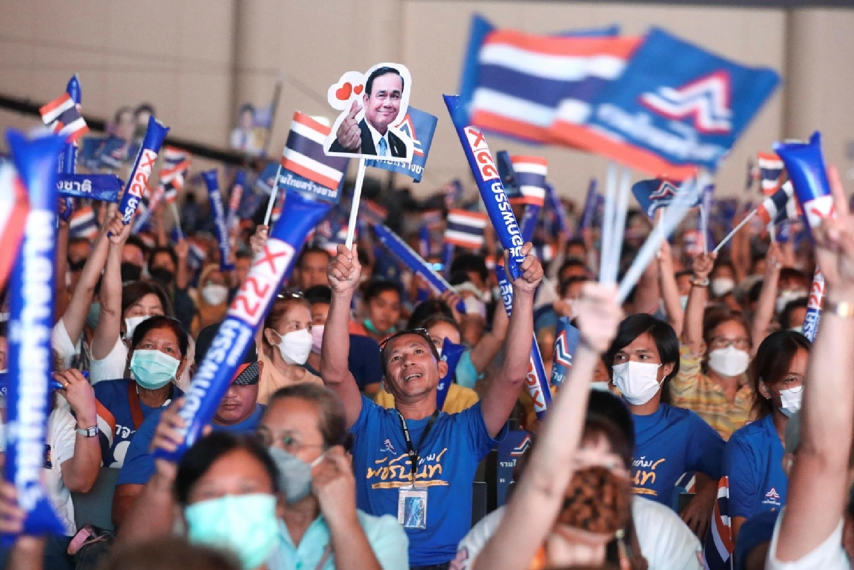 Bầu cử Thái Lan năm 2023. (Ảnh: Reuters)