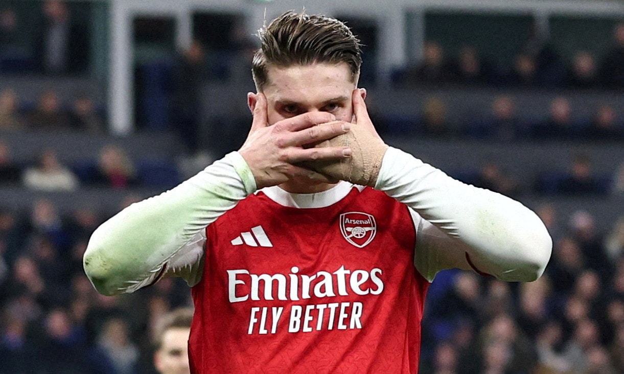 Arsenal đứng đầu bảng xếp hạng giải Ngoại Hạng Anh. (Ảnh: Reuters)