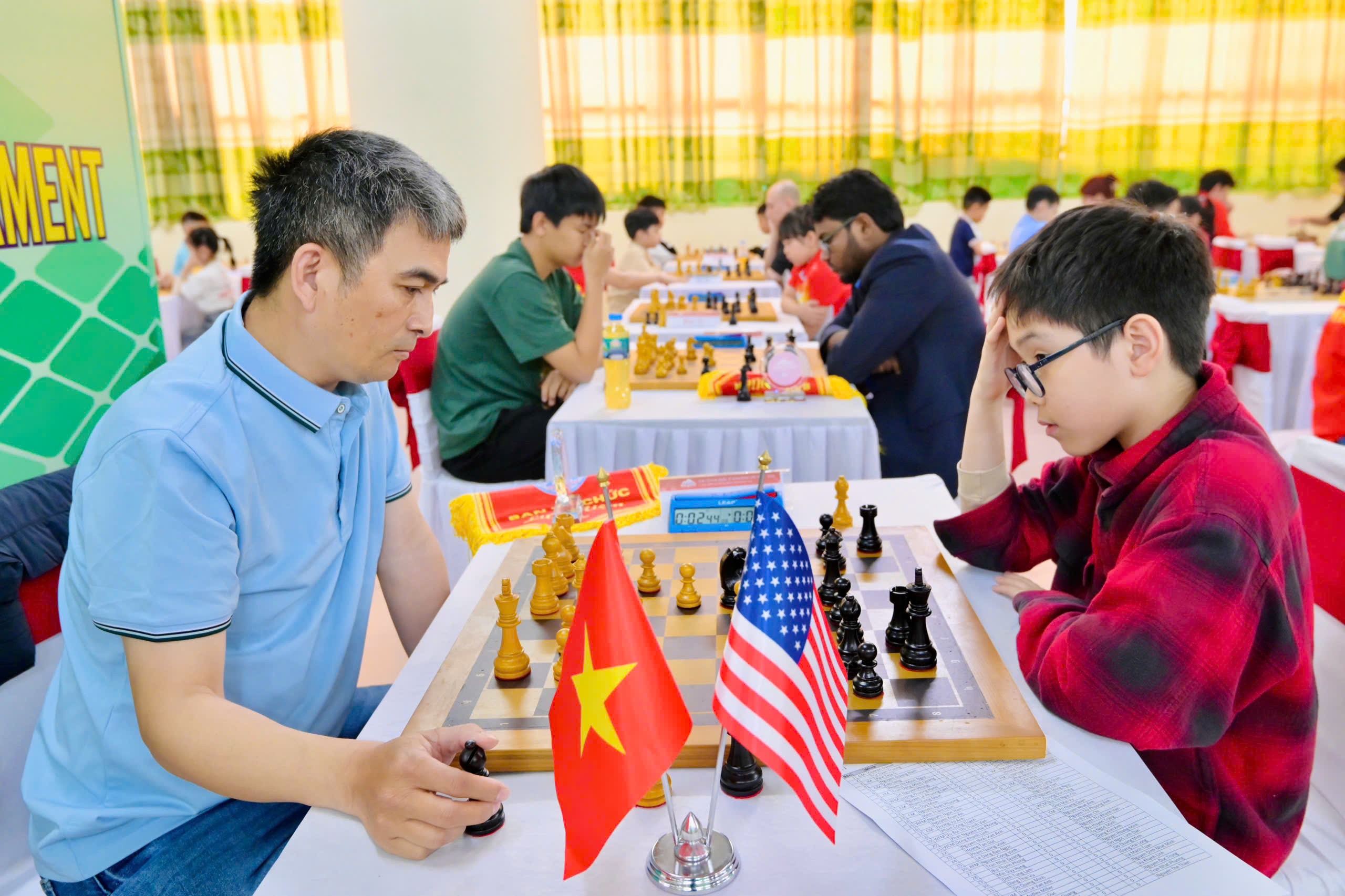 Giải cờ vua Đại Kiện tướng – Kiện tướng quốc tế diễn ra tại Ninh Bình.