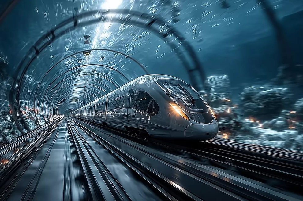 Trung Quốc: Đường hầm ở đáy biển dài nhất thế giới, đi 6 tiếng còn 40 phút - 1