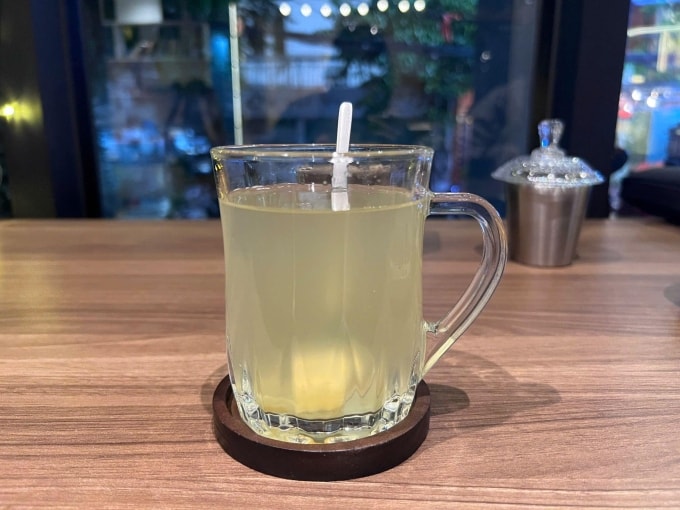 Trà gừng rất tốt cho cơ thể trong mùa lạnh. Ảnh: Hằng Trần