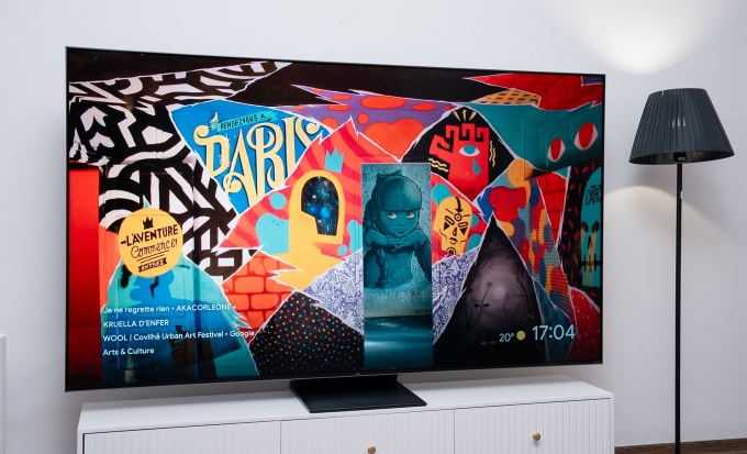 TCL C755 dùng công nghệ Mini LED, cỡ 85 inch nhưng giá chỉ khoảng hơn 40 triệu đồng. Ảnh: Tuấn Hưng