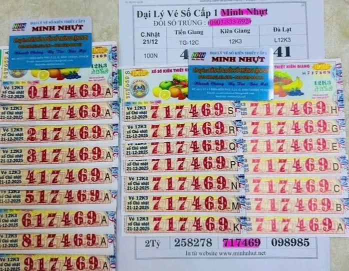 Người trúng độc đắc xổ số miền Nam tại TPHCM và Tây Ninh ngày 22 - 12 - Ảnh 1.