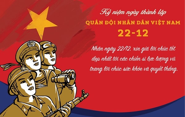 Những mẫu thiệp chúc mừng ngày Quân đội Nhân dân Việt Nam 22/12 đẹp nhất- Ảnh 6.