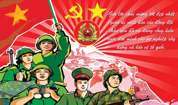 Những mẫu thiệp chúc mừng ngày Quân đội Nhân dân Việt Nam 22/12 đẹp nhất- Ảnh 8.