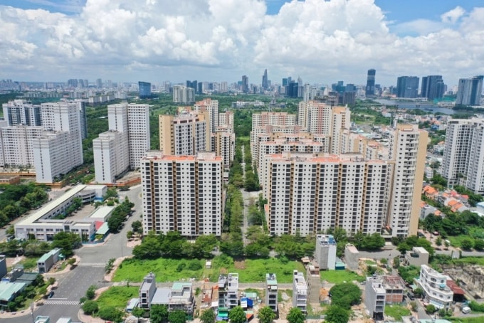 Bất động sản khu Đông TP HCM với các khu tái định cư, chung cư, nhà phố, đất nền ở thành phố Thủ Đức, tháng 8/2024. Ảnh:Quỳnh Trần