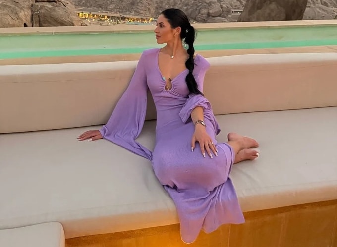 Emilie Nasseh trong một chuyến du lịch. Ảnh: Emilie Nasseh