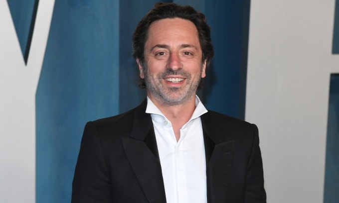 Sergey Brin tại bữa tiệc sau lễ trao giải Oscar năm 2022 ở California. Ảnh: Reuters