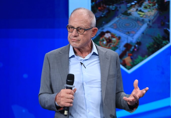 Kiến trúc sư Steven Townsend, Giám đốc điều hành Studio Urban Design. Ảnh: Phương Uyên