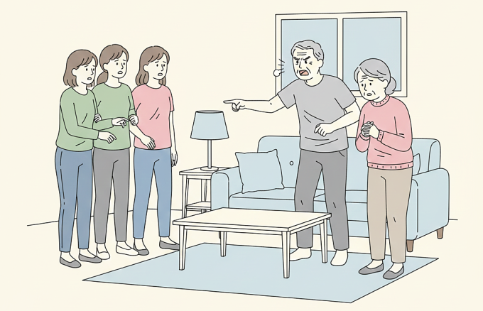 Bố từ mặt, đốt ảnh chị em tôi vì đứng về phía mẹ khi tòa xử ly hôn