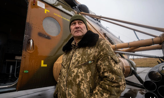 Oleksandr Shemet trong ảnh đăng năm 2023. Ảnh: Hromadske.