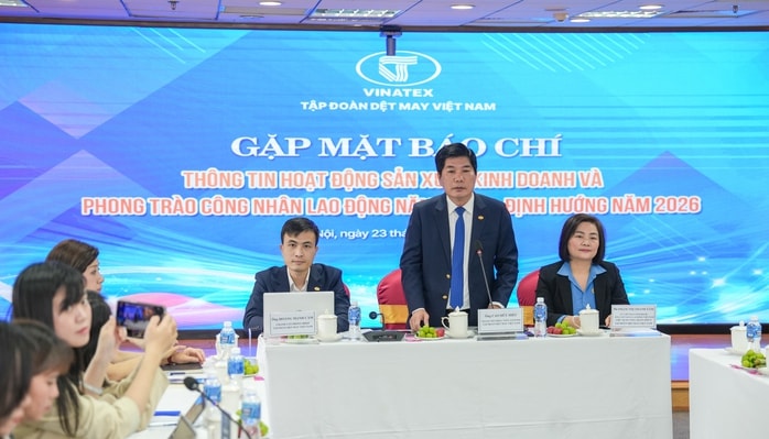 Vượt "sóng" thuế quan của Mỹ, "ông lớn" dệt may lãi 1.355 tỉ đồng năm 2025 - Ảnh 1.