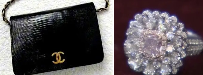 Một số món đồ Zhang đã trộm. Ảnh: QQ