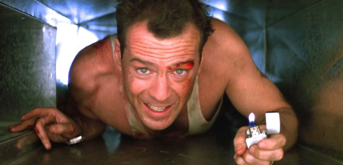 Bruce Willis trong phim Die Hard (1988). Ảnh: 20th Century Fox