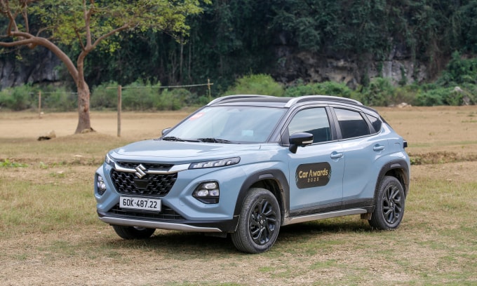 Suzuki Fronx trong hành trình Car Test 2025. Ảnh: Lương Dũng