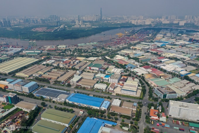 Khu chế xuất Tân Thuận được định hướng tái cơ cấu sang mô hình công nghệ cao, công nghệ xanh, hiệu quả, giảm ô nhiễm, thu hút FDI chất lượng cao. Ảnh:Quỳnh Trần