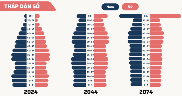Đến năm 2036, Việt Nam sẽ kết thúc thời kỳ cơ cấu dân số vàng - Ảnh 1.