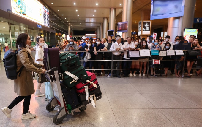 Ga quốc tế sân bay Tân Sơn Nhất. Ảnh: Quỳnh Trần