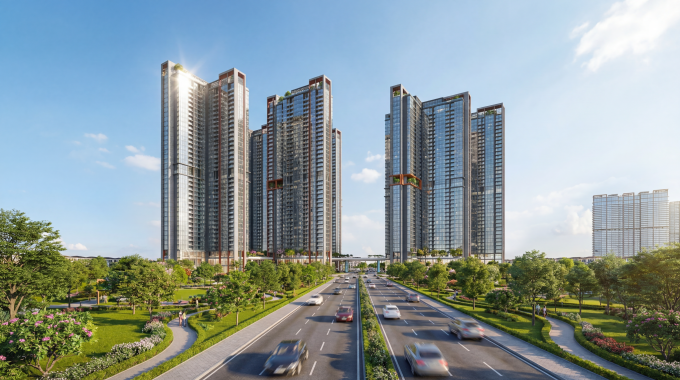 Dự án hưởng lợi từ hạ tầng giao thông đồng bộ của khu vực. Ảnh: Xuân Cầu Holdings