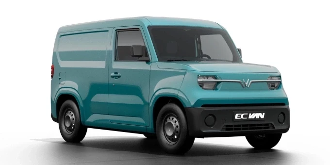 EC Van, xe tải thuần điện đầu tiên của VinFast. Ảnh: VinFast