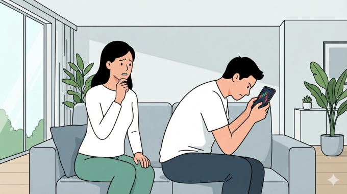 Lo lắng khi chồng bắt đầu quay cuồng với chứng khoán