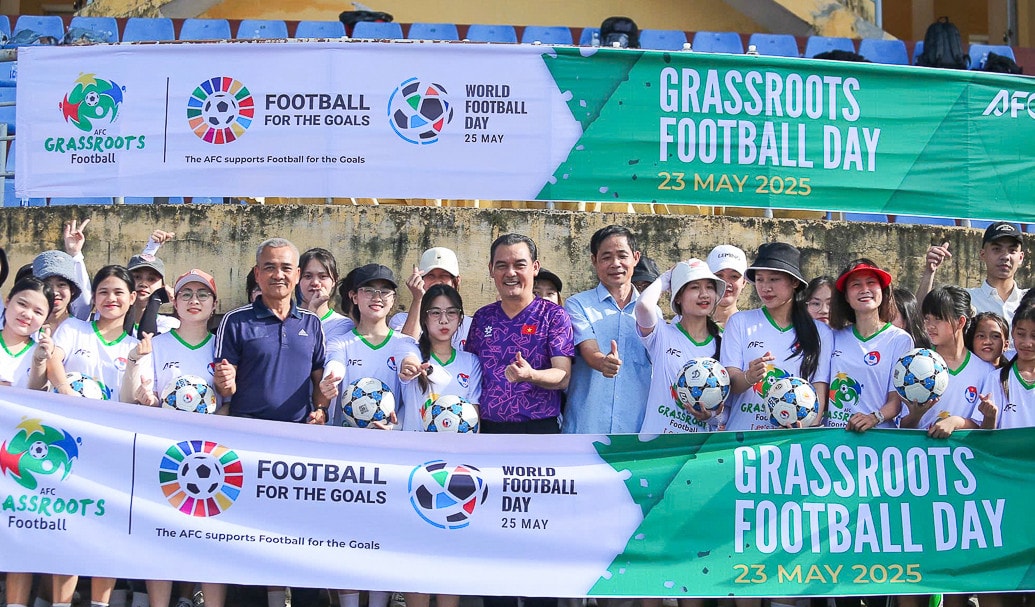 Ngày hội Bóng đá phong trào AFC năm 2025 được tổ chức tại Huế.