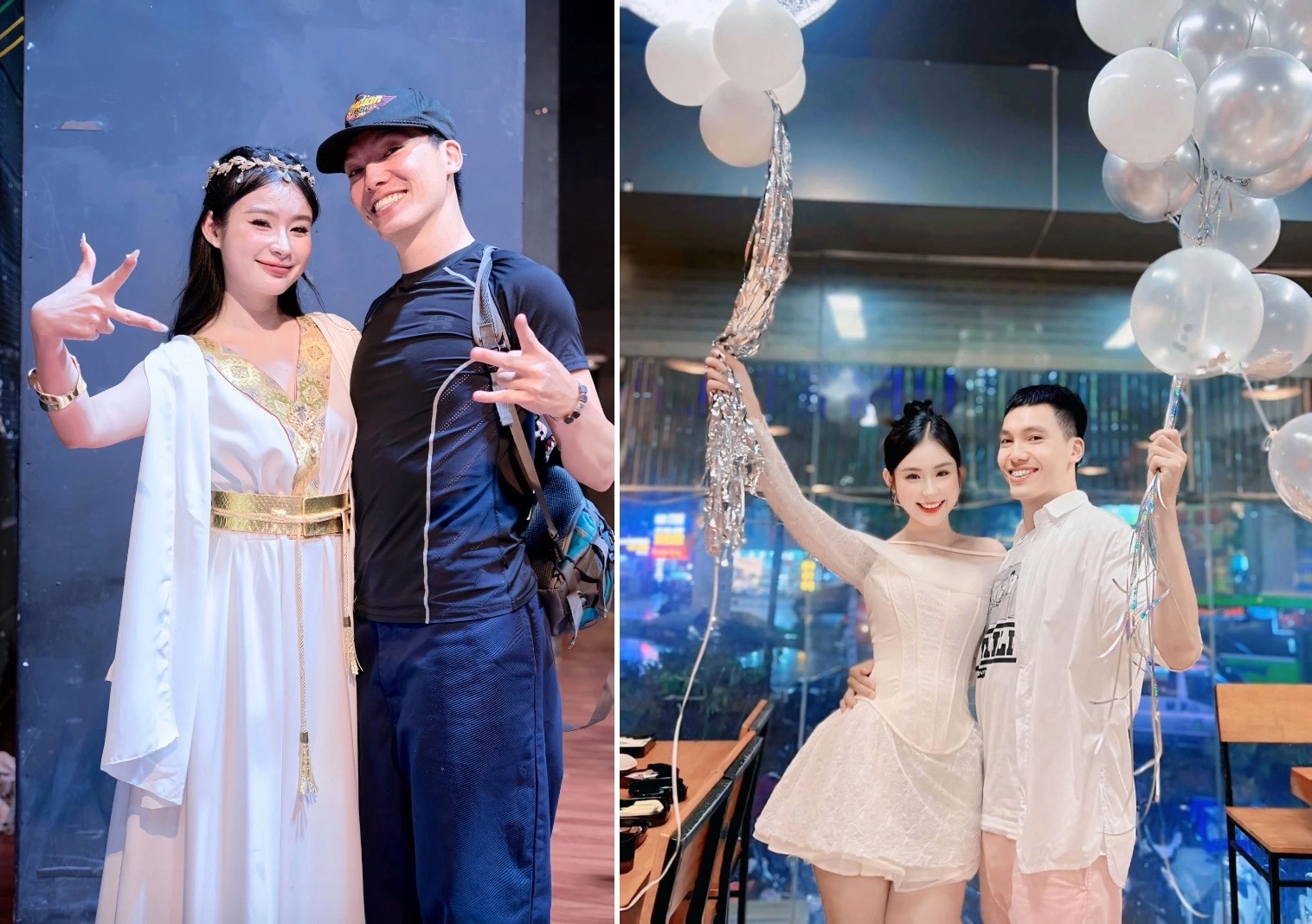 Bạn trai hơn cô 16 tuổi, khá nổi tiếng trong cộng đồng hip hop Việt và đã tham gia nhiều giải đấu quốc tế. Anh xuất thân từ nhóm nhảy đình đám Big Toe Crew, là thủ lĩnh S.I.N.E Crew.