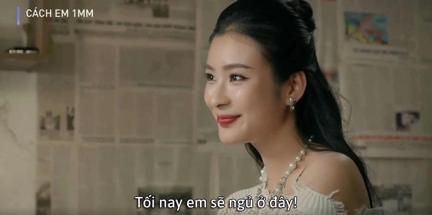 Việc cô thầm dành tình cảm cho Biên (Lê Hoàng Long đóng), chàng vệ sĩ lạnh lùng không đáp lại tình cảm của mình tạo nên lớp cảm xúc đầy kịch tính cho bộ phim. Nhiều khán giả nhận xét nhân vật Mỹ Vân thể hiện được sự dễ thương, thẳng thắn, quyết liệt, có phần táo bạo nhưng không gây khó chịu.