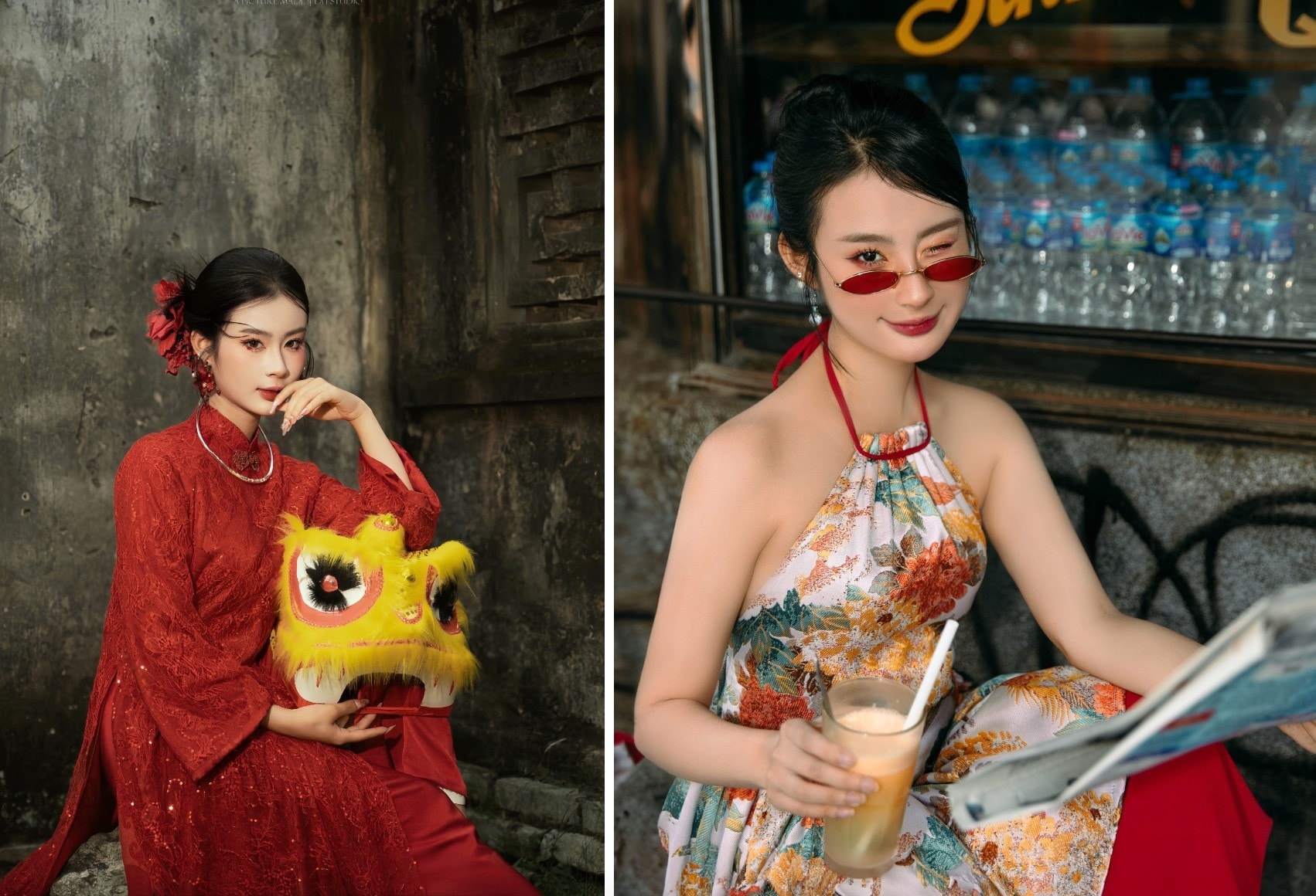 Khi tham gia lớp học diễn viên truyền hình của VFC, cô may mắn lọt mắt xanh cặp đạo diễn Trần Trọng Khôi - Phạm Gia Phương của