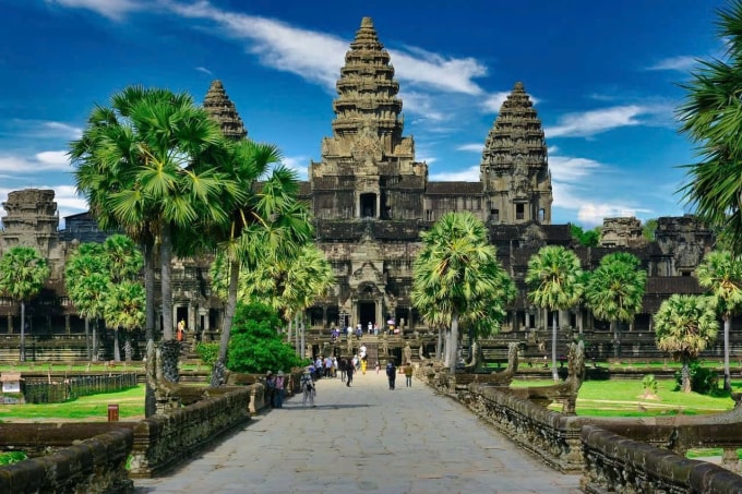 Quần thể Angkor Wat. Ảnh: All Photo Bangkok