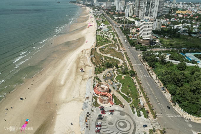 Công viên Bãi Sau Vũng Tàu. Ảnh: Trường Hà