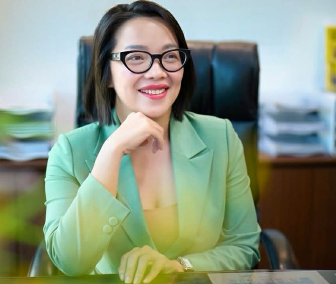 Bà Ngô Thị Hương, Tổng giám đốc mới của Vinpearl. Ảnh: VPL.
