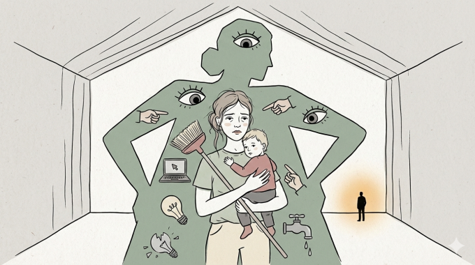 Đồ trong nhà hỏng, mẹ chồng lại đổ lỗi cho tôi