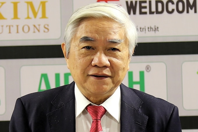 Ông Nguyễn Quân giữ chức Chủ tịch Hội Tự động hóa Việt Nam nhiệm kỳ VI. Ảnh: