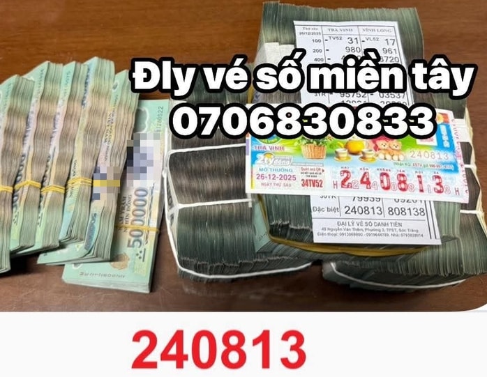 Xổ số miền Nam: 2 Người trúng độc đắc Chiều 27 - 12 tại Cần Thơ và An Giang - Ảnh 1.