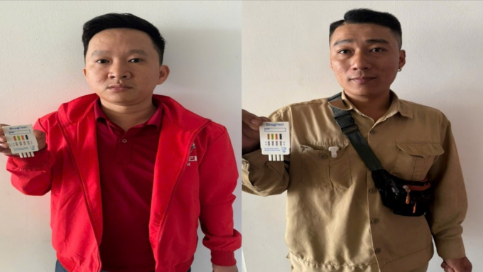 Trần Mạnh Linh, Phan Văn Tiến bị cơ quan công an tạm giữ. Ảnh CACC