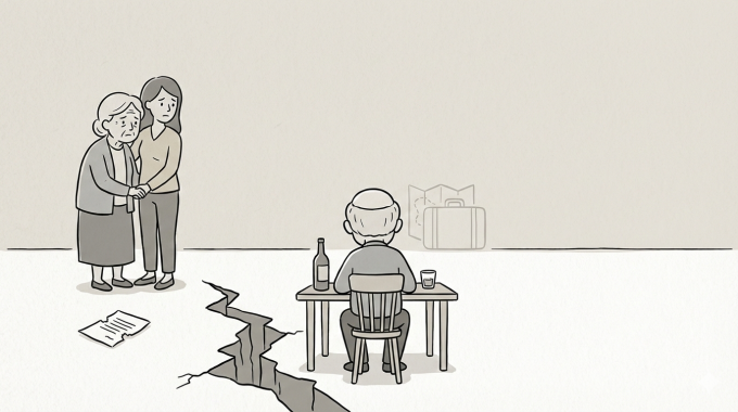 Bố ngoài 80 tuổi