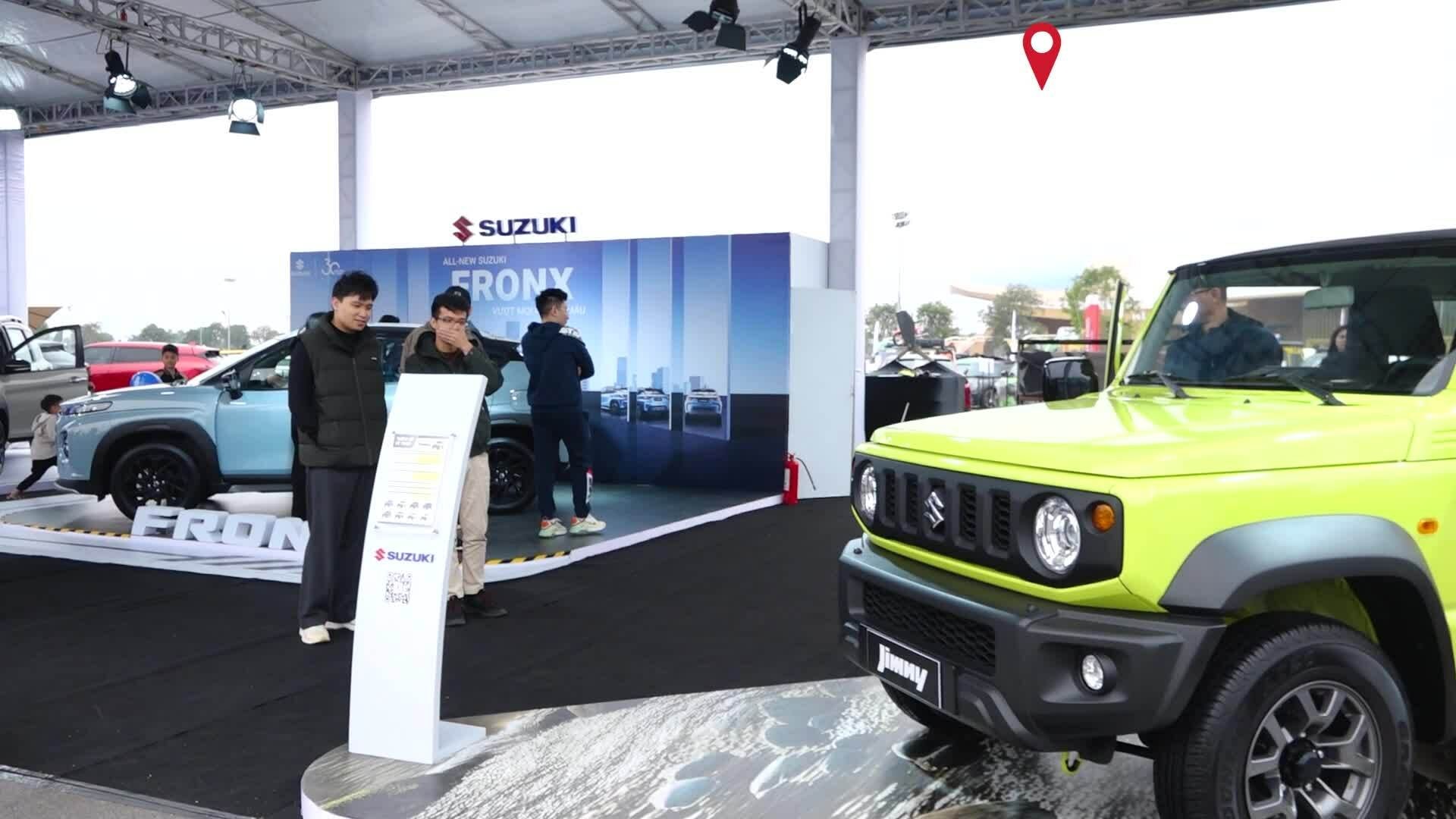 Suzuki Fronx hút khách quan tâm tại Vietnam Mobility Show 2025