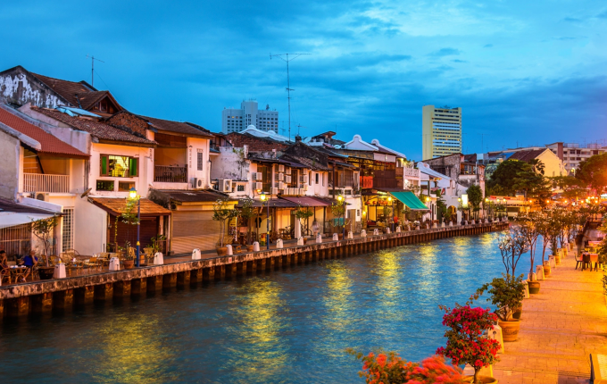 Khu phố cổ ở Melaka (Malaysia). Ảnh: TCDL Malaysia