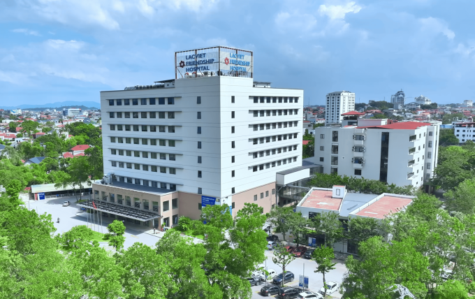 Hệ thống Bệnh viện Lạc Việt (LVFH) với 20 năm phát triển. Ảnh: Bệnh viện Đa khoa Hữu nghị Lạc Việt.