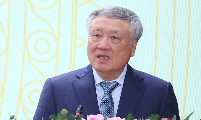 Phó thủ tướng Nguyễn Hòa Bình phát biểu chiều 29/12. Ảnh: Nguyễn Hoàng