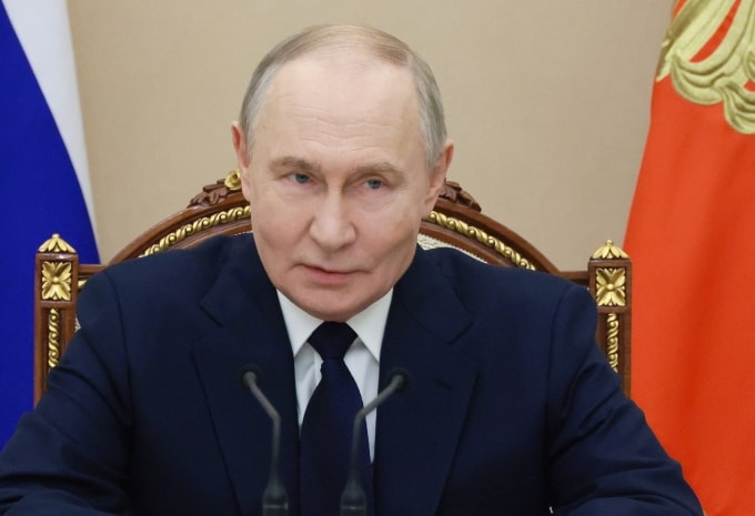 Tổng thống Nga Vladimir Putin tại Moskva ngày 29/12. Ảnh: AFP
