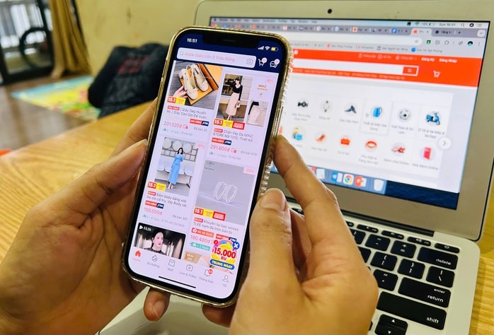 Siết thu thuế trên sàn thương mại điện tử để chống thất thu hiệu quả - Ảnh 1.