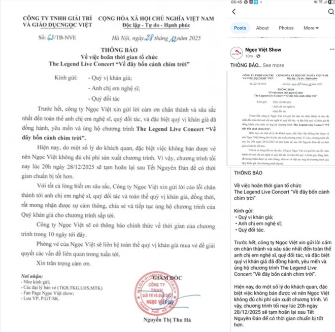 Đêm nhạc 'Về đây bốn cánh chim trời' hủy giờ chót, nghệ sỹ, khán giả bức xúc- Ảnh 2.