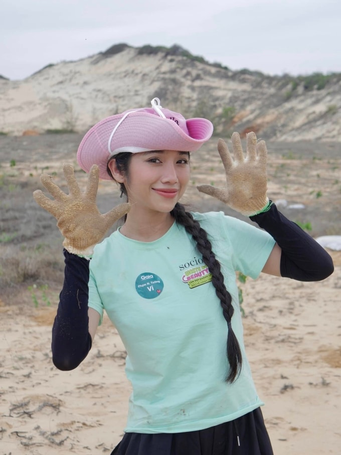 Phạm Nguyễn Tường Vi, 25 tuổi, ở phường An Phú, TP HCM. Ảnh: Nhân vật cung cấp